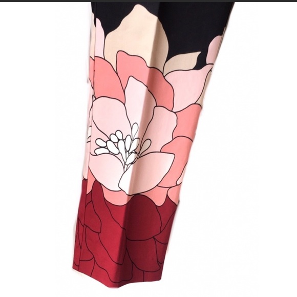 5/$25 NY&Co🎉Petite Party HP🎉Blk Floral Mini Dress Shirt - Picture 8 of 8